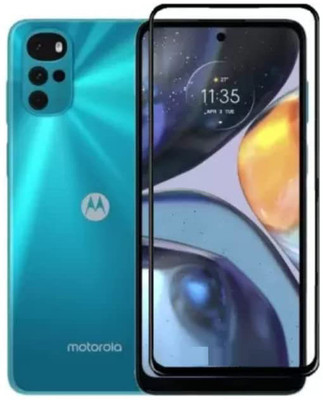 Ansh Traders Edge To Edge Tempered Glass for Motorola G22/Moto G22(Pack of 1)