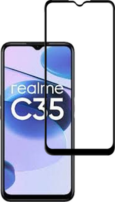 Flipkart SmartBuy Edge To Edge Tempered Glass for realme C35(Pack of 1)