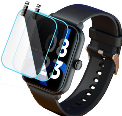 daffin Edge To Edge Tempered Glass for DIZO Watch D2(Pack of 2)