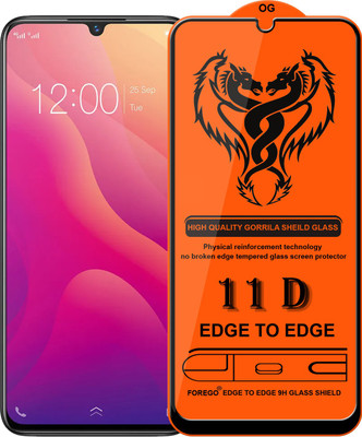 Forego Edge To Edge Tempered Glass for Vivo V11 Pro(Pack of 1)