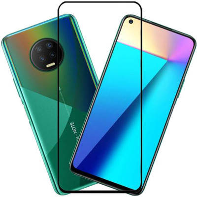 KARTRAY Edge To Edge Tempered Glass for Infinix Note 7(Pack of 1)