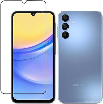 ROYALBASE Edge To Edge Tempered Glass for Samsung Galaxy A15 5G(Pack of 1)