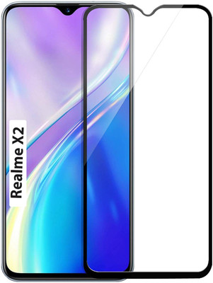 iCopertina Edge To Edge Tempered Glass for Realme X2(Pack of 1)