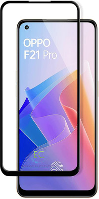 EITANSHA CREATION Edge To Edge Tempered Glass for Oppo F21 Pro(Pack of 1)