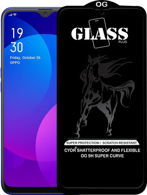 CYOR Edge To Edge Tempered Glass for OPPO A5 2020(Pack of 1)