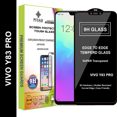 PFOAM Edge To Edge Tempered Glass for VIVO Y83 PRO(Pack of 1)