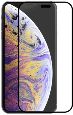 M A ZONE Edge To Edge Tempered Glass for Apple iPhone XS Max(Pack of 1)