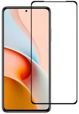 VISHRN Edge To Edge Tempered Glass for Mi 10T Lite 5G(Pack of 1)