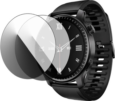 HIDEOUS Edge To Edge Tempered Glass for boAt Ultima Prime Smartwatch(Pack of 2)