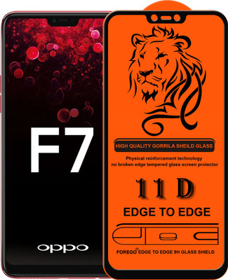 Forego Edge To Edge Tempered Glass for OPPO R7,OPPO R15(Pack of 1)