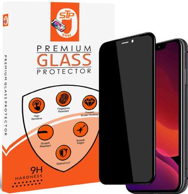 STP Edge To Edge Tempered Glass for Iphone XR or iphone 11 (6.1 Inch) Privacy Screen Protector Guard, 9H Hardness(Pack of 1)