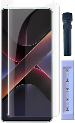 O2MG Edge To Edge Tempered Glass for POCO X7 5G, POCO X7(Pack of 1)