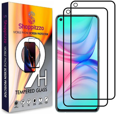 Shoppitzzo Edge To Edge Tempered Glass for realme GT Neo 2,realme GT Neo 2 Pro,OnePlus 9RT/*DuraGlass*Tempered Glass/Full Screen Coverage-Edge to Edge/9H(Pack of 2)