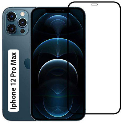 iCopertina Edge To Edge Tempered Glass for Iphone 12 Pro Max(Pack of 1)