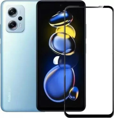 welldesign Edge To Edge Tempered Glass for Redmi K50i 5G, Mi Redmi K50i 5G, Mi K50i 5G(Pack of 1)