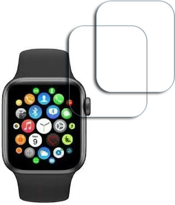 SOMTONE Edge To Edge Tempered Glass for T500 Smart watch with calling 44mm SMARTWATCH SCREEN GUARD(Pack of 2)