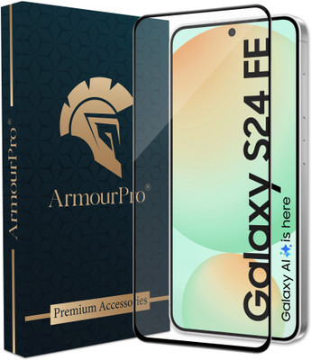 ArmourPro Edge To Edge Tempered Glass for Samsung Galaxy S24 FE 5G, Samsung S24 FE 5G, Samsung S24 FE, Samsung Galaxy S24 FE(Pack of 1)