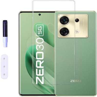 Mersal Edge To Edge Tempered Glass for Infinix Zero 30 5G, UV Curved Screen Protector with Easy Installation Kit(Pack of 1)