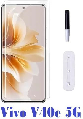 ASVALBUY Edge To Edge Tempered Glass for VIVO V40e 5G(Pack of 1)
