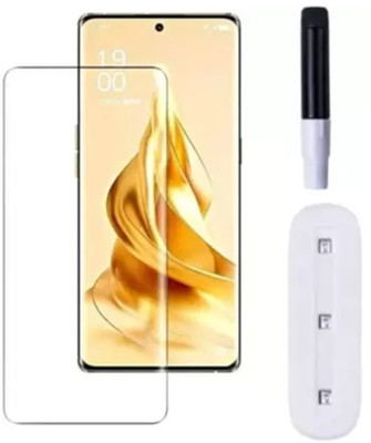 ALONZO Edge To Edge Tempered Glass for OnePlus 12 5G(Pack of 1)