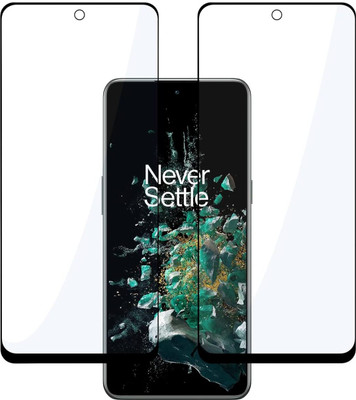 9H Edge To Edge Tempered Glass for OnePlus 10T 5G-9H| Tempered Glass Screen Protector Guard | Full Glue Curved Tempered Glass | Bubble Free Installation | 9H Gorilla(Pack of 2)