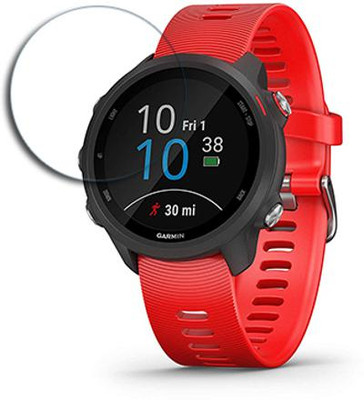 ARBAN Edge To Edge Tempered Glass for Garmin Forerunner 245 1.2 inch SMARTWATCH SCREEN GUARD(Pack of 1)