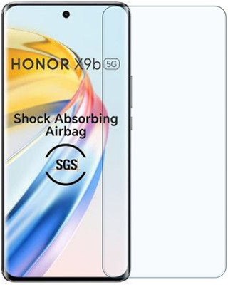 iKare Edge To Edge Tempered Glass for Honor X9B 5G(Pack of 1)