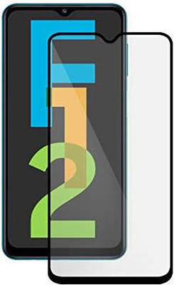 9H Edge To Edge Tempered Glass for Samsung Galaxy F12-With Edge To Edge Coverage And Easy Installation Kit For Smartphone(Pack of 1)