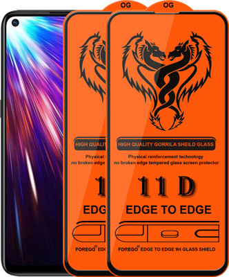 Forego Edge To Edge Tempered Glass for Vivo Z1 Pro(Pack of 2)