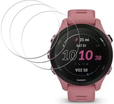 SOMTONE Edge To Edge Tempered Glass for Garmin Forerunner 255S Smartwatch SMARTWATCH SCREEN GUARD(Pack of 3)