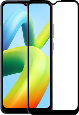 AuraX Edge To Edge Tempered Glass for POCO C50(Pack of 1)