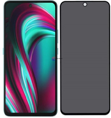 Blate Edge To Edge Tempered Glass for Micromax IN Note 1, DelhiGear Glass, Privacy Screen Protector, Privacy Tempered Glass, Screen Guard, Mobile Glass(Pack of 1)