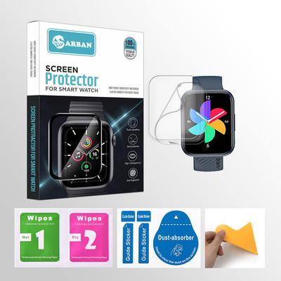 20SKY Impossible Screen Guard for noise ColorFit Vision Buzz 1.75 inch Smartwatch(Pack of 2)