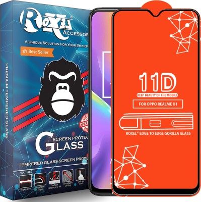 Roxel Edge To Edge Tempered Glass for Realme U1(Pack of 1)