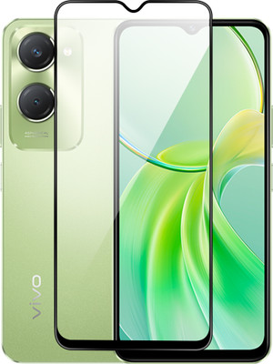 Artistque Edge To Edge Tempered Glass for Vivo T3 Lite 5G(Pack of 1)