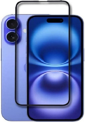 Chronic Edge To Edge Tempered Glass for Apple iPhone 16 Plus, iPhone 16 Plus(Pack of 1)