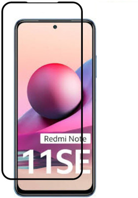 O2MG Edge To Edge Tempered Glass for REDMI Note 11 SE(Pack of 1)