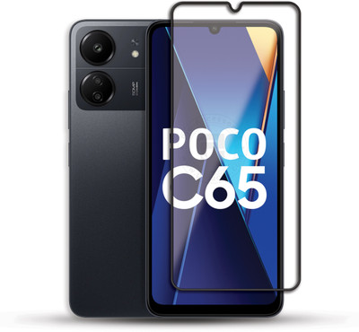 PROACCS Edge To Edge Tempered Glass for POCO C65(Pack of 1)