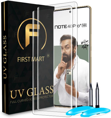 FIRST MART Edge To Edge Tempered Glass for Infinix Note 40 Pro Plus 5G, Infinix Note 40 Pro Plus, Infinix Note 40 Pro 5G, Infinix Note 40 Pro, Note 40 Pro Plus 5G(Pack of 2)