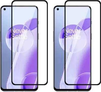 NaturalBuy Edge To Edge Tempered Glass for OnePlus 9RT 5G -9H-9H-11D(Pack of 2)