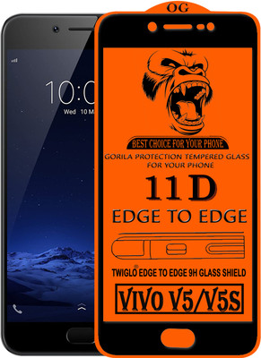 TWIGLO Edge To Edge Tempered Glass for VIVO V5S(Pack of 1)
