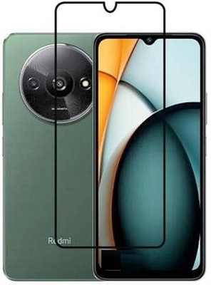 AKSHUD Edge To Edge Tempered Glass for REDMI A3(Pack of 1)