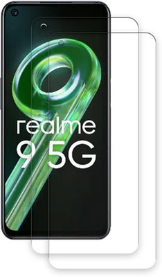 ARBAN Edge To Edge Tempered Glass for Realme 9 5G TEMPERED GUARD FRONTP2(Pack of 2)