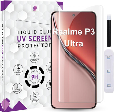 GDBUY Edge To Edge Tempered Glass for realme P3 Ultra 5G(Pack of 1)
