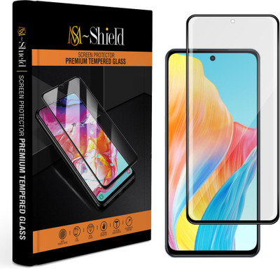 MS-Shield Edge To Edge Tempered Glass for OPPO A98 5G(Pack of 1)