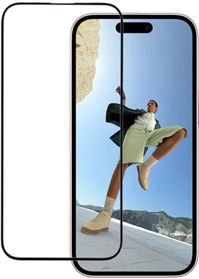 Mobikit Edge To Edge Tempered Glass for Apple iPhone 15 Pro Max (6.7 Inch)(Pack of 1)