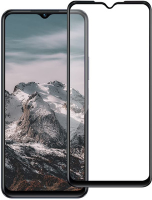 SuperX Edge To Edge Tempered Glass for Infinix Hot 7(Pack of 1)