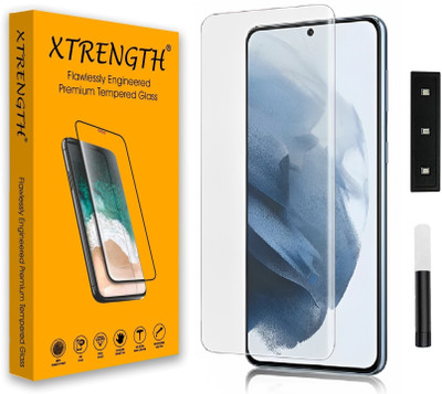 XTRENGTH Edge To Edge Tempered Glass for iQOO Z9s Pro 5G(Pack of 1)