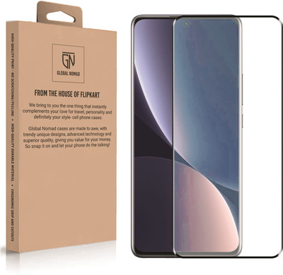 GLOBAL NOMAD Edge To Edge Tempered Glass for Xiaomi 12 Pro 5G(Pack of 1)