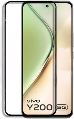 TESPARK Edge To Edge Tempered Glass for vivo Y200 5G, Vivo Y200 5G(Pack of 1)